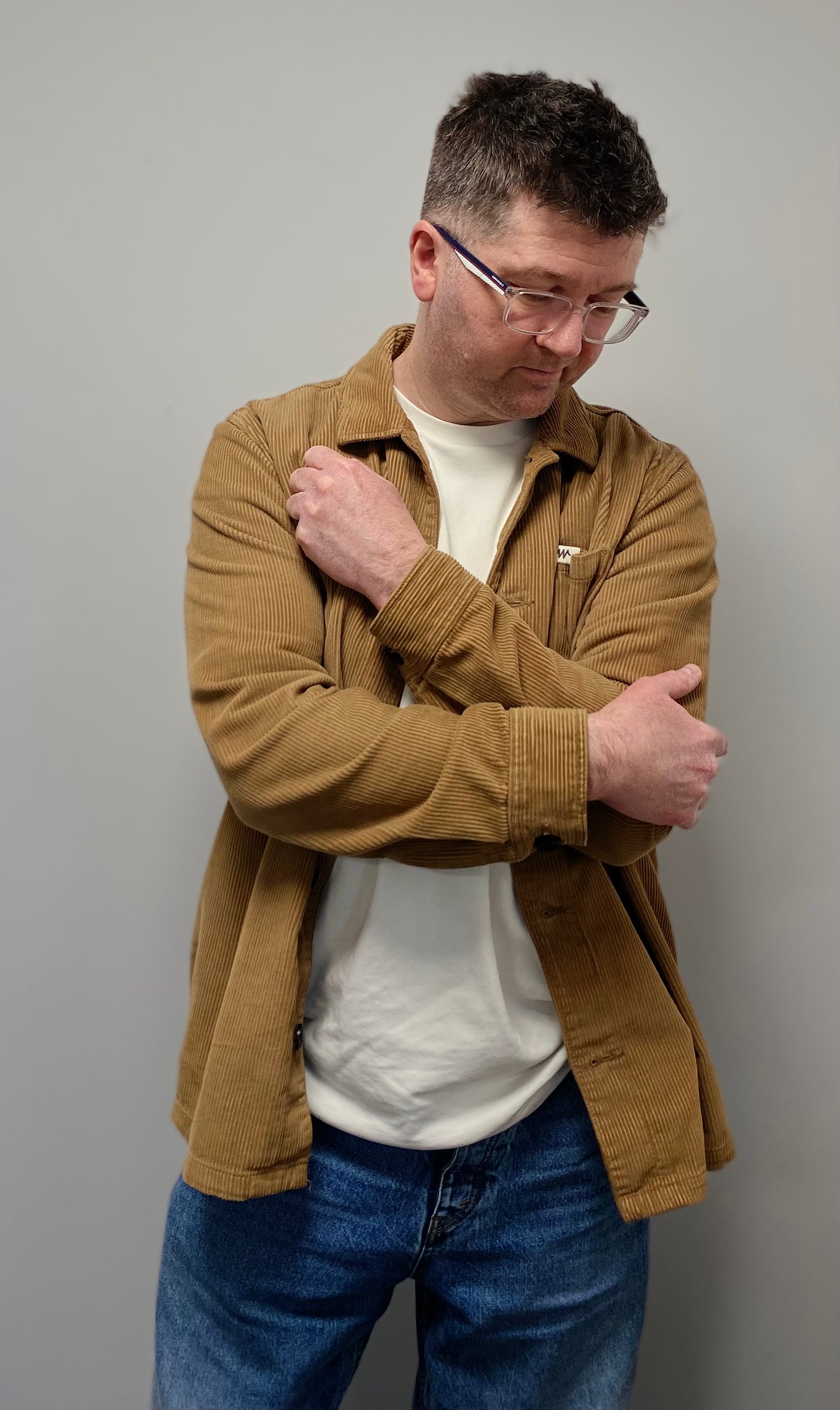 Organic Cotton Corduroy Overshirt