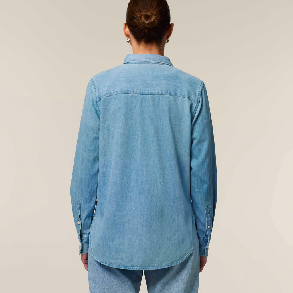 Women's Denim Shirt | Organic Cotton