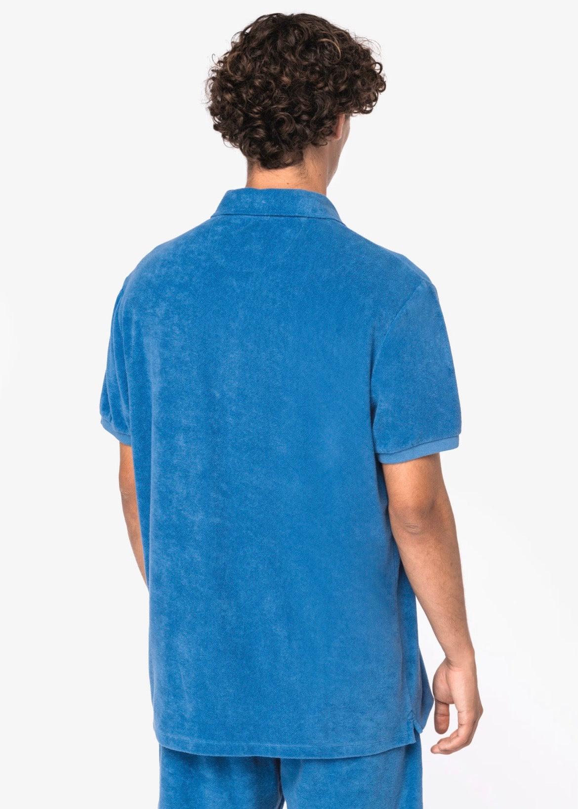 Men's Towelling Polo Shirt | Organic Cotton