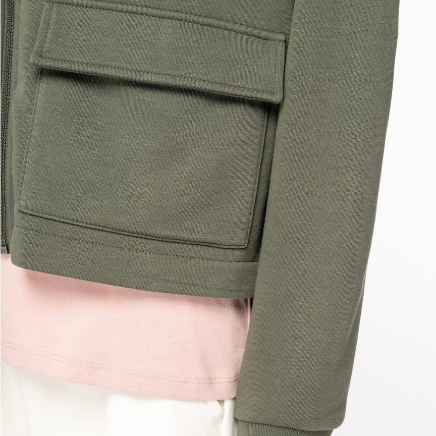 Women’s Cropped Hoodie | 85% Organic Cotton + 15% Recycled Polyester (300 gsm)