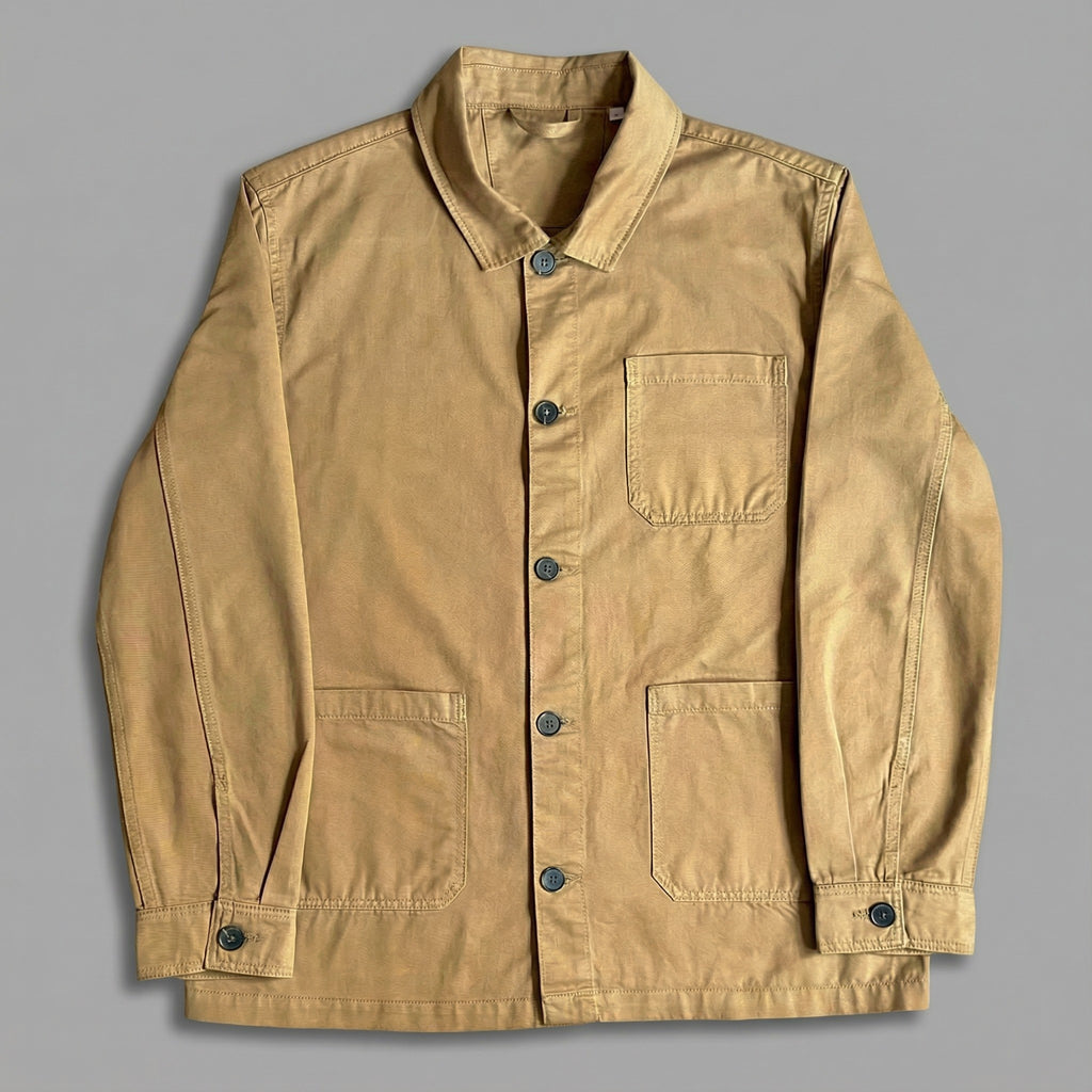 Essential Chore Jacket | 100% Organic Cotton (340 gsm)