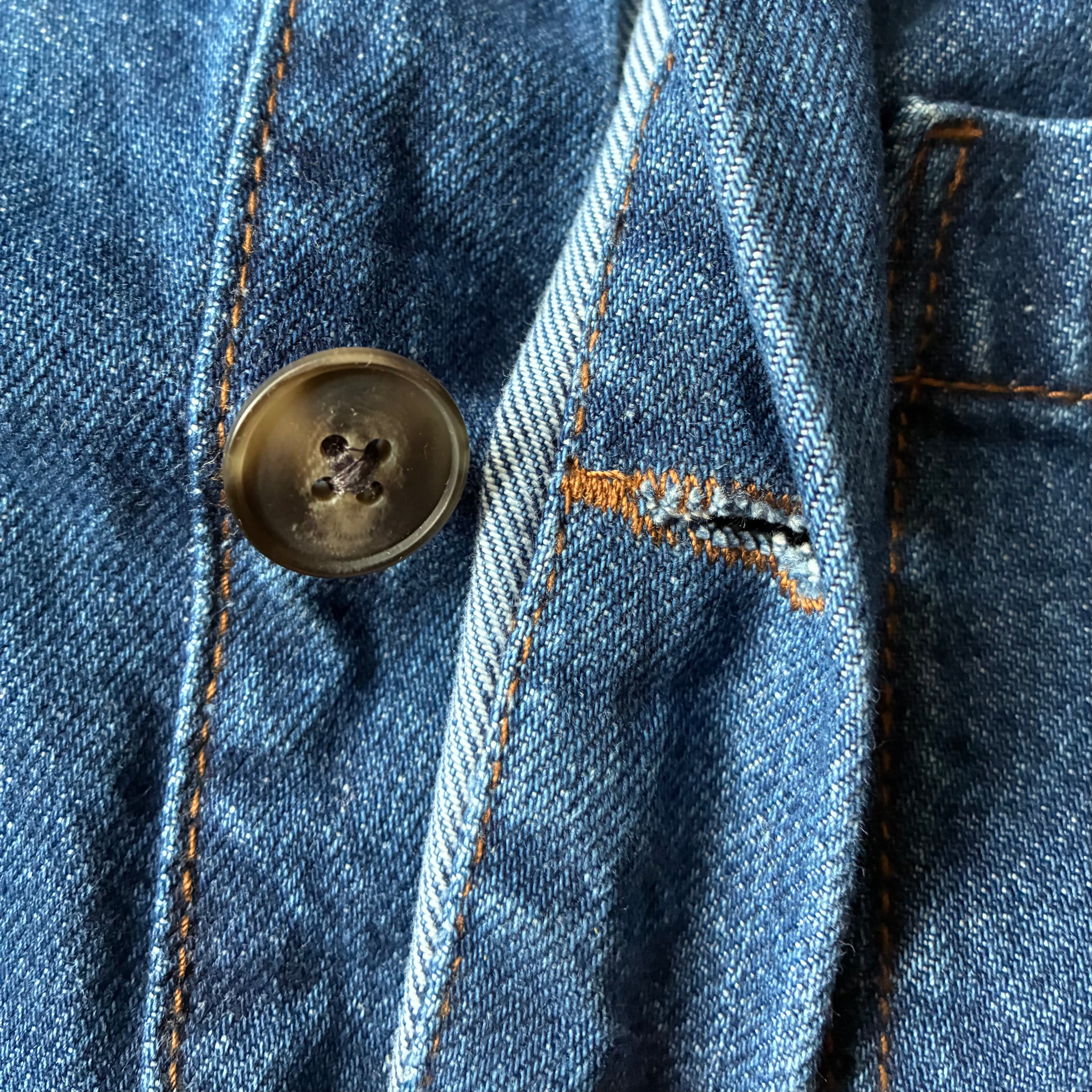 Denim Chore Jacket | 100% Organic Cotton (430 gsm)