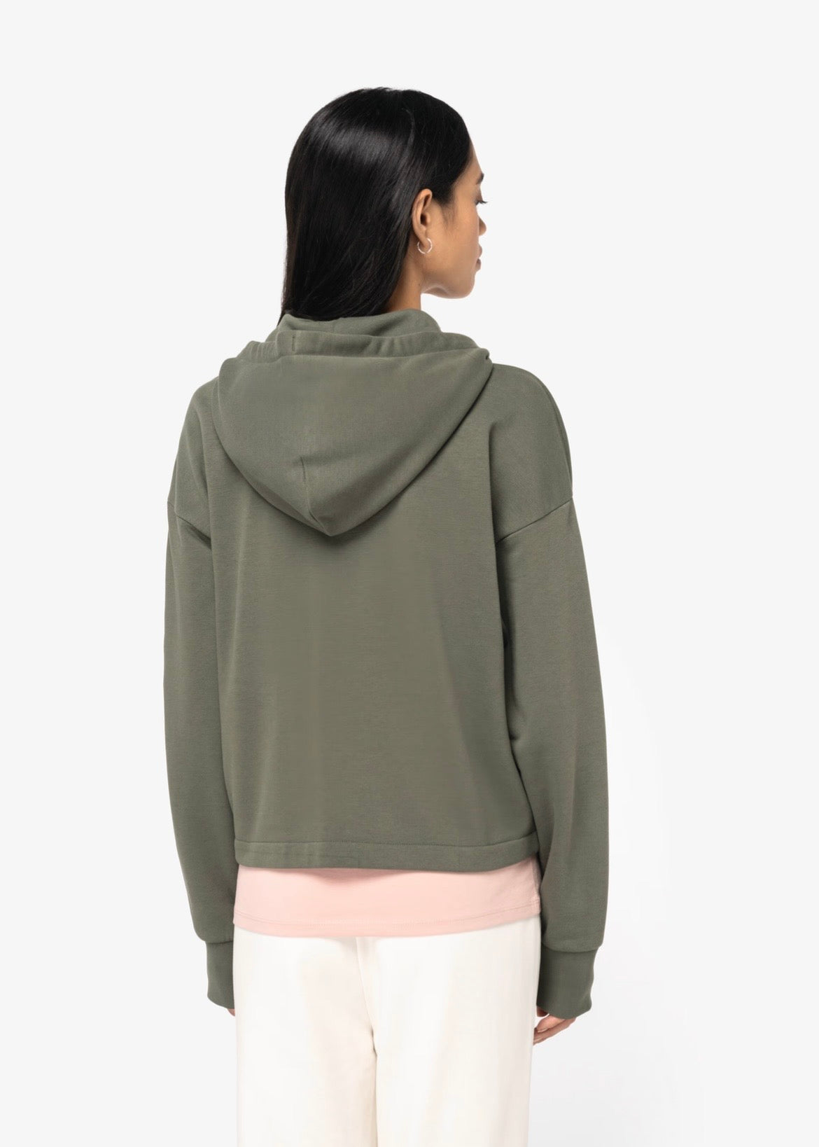Women's Cropped Hoodie | Organic Cotton