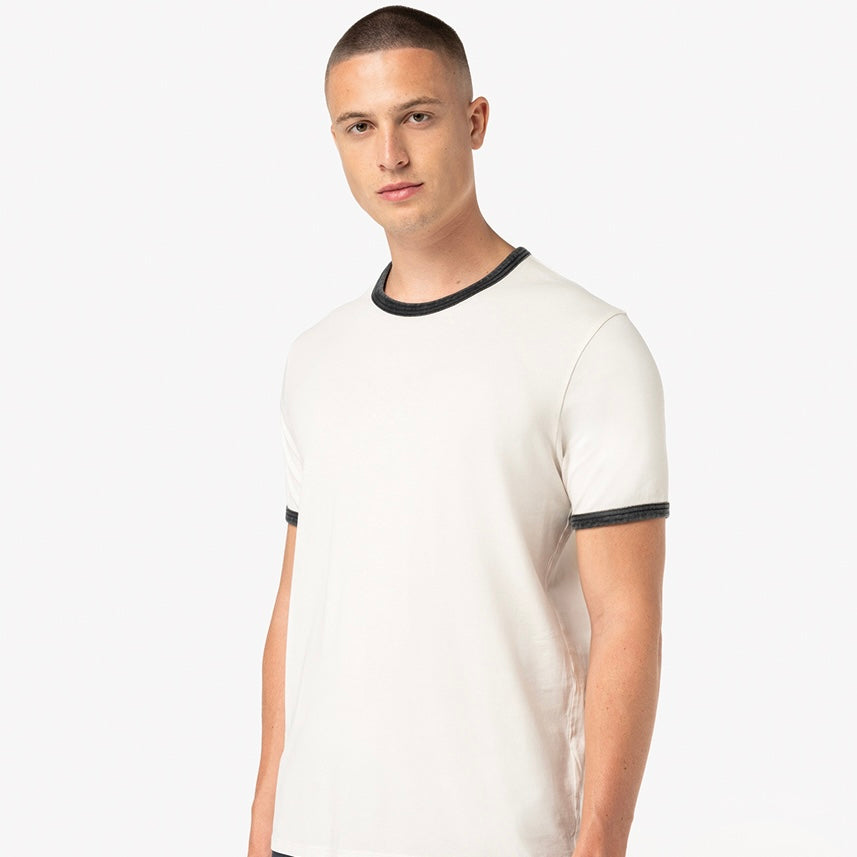 Men's Ringer Tee | Organic Cotton | Retro