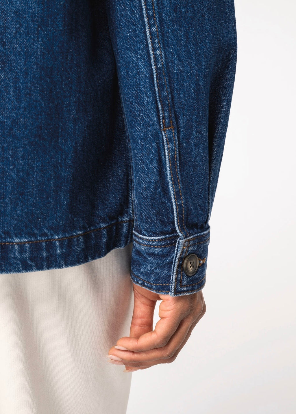 Denim Chore Jacket | Organic Cotton | Heavyweight
