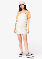 Women's Dungaree Dress | Organic Cotton | Heavyweight