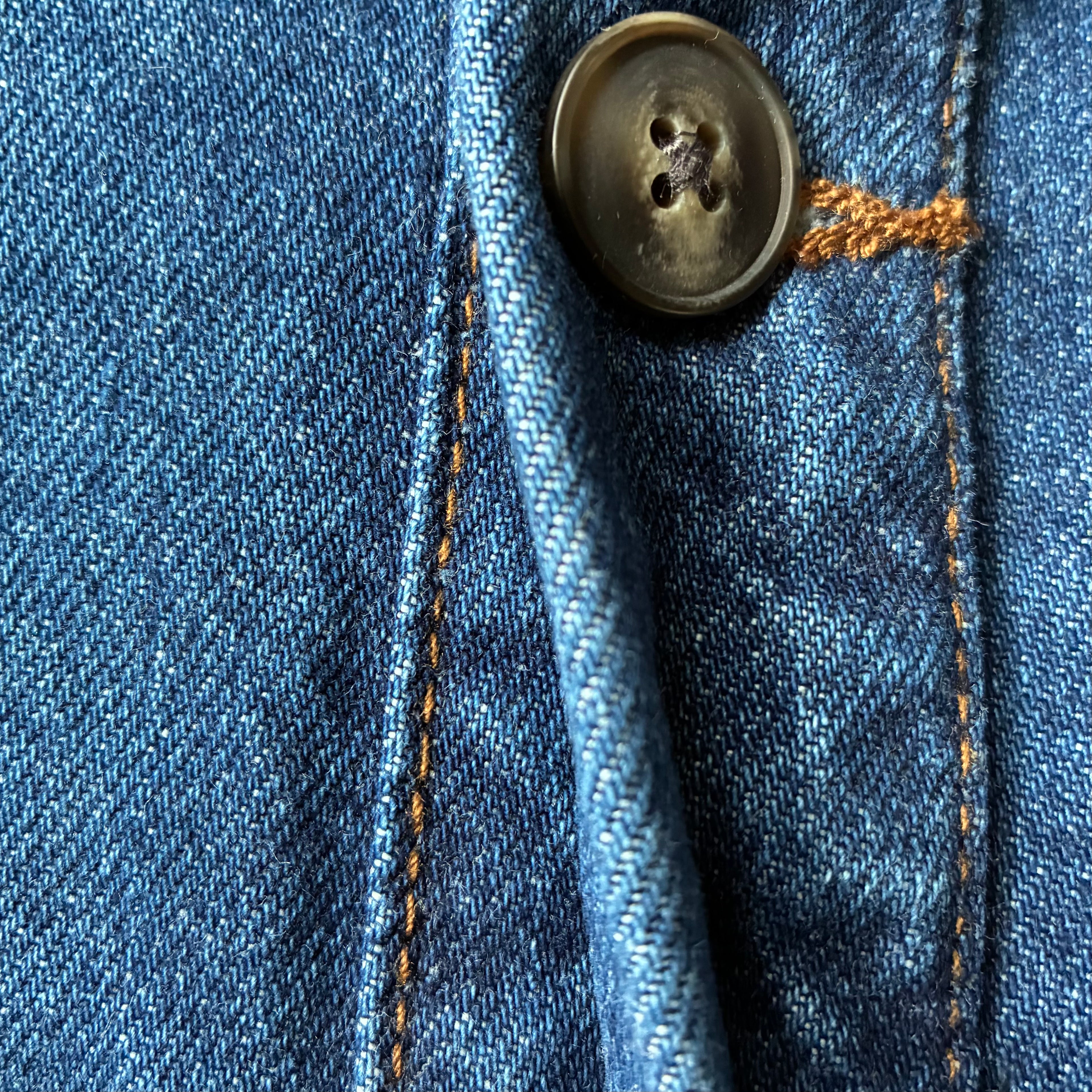 Denim Chore Jacket | 100% Organic Cotton (430 gsm)