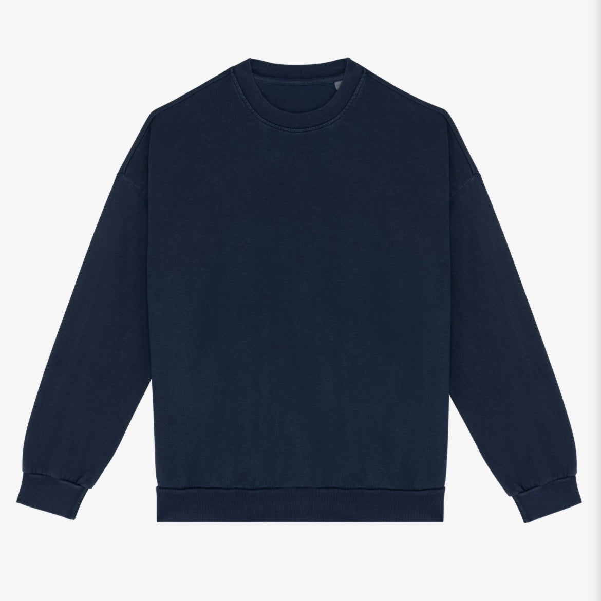 Oversized French Terry Lightweight Sweatshirt | 100% Organic Cotton (280 gsm)