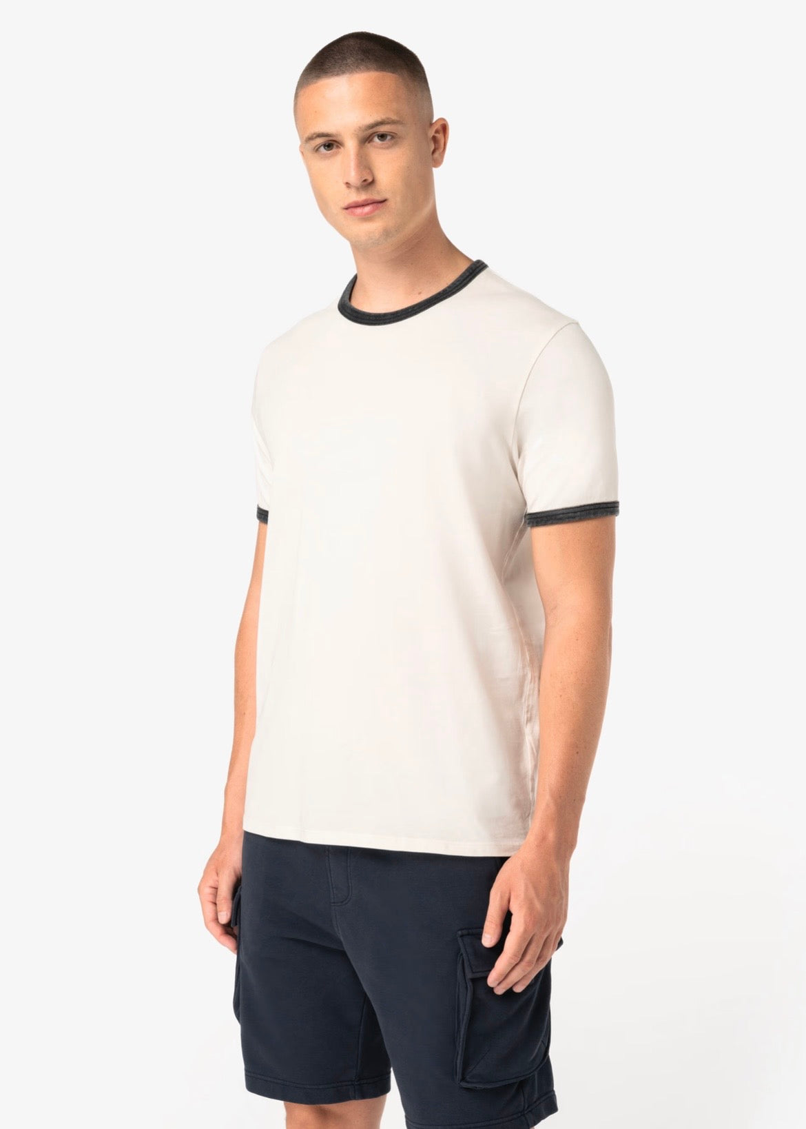 Men's Ringer Tee | Organic Cotton | Retro