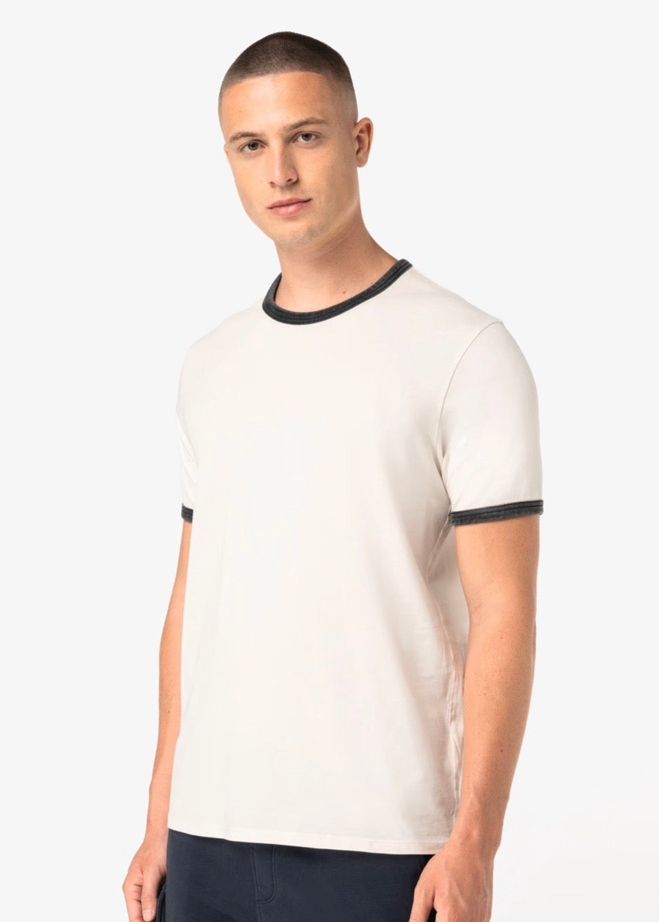 Men's Ringer Tee | Organic Cotton | Retro