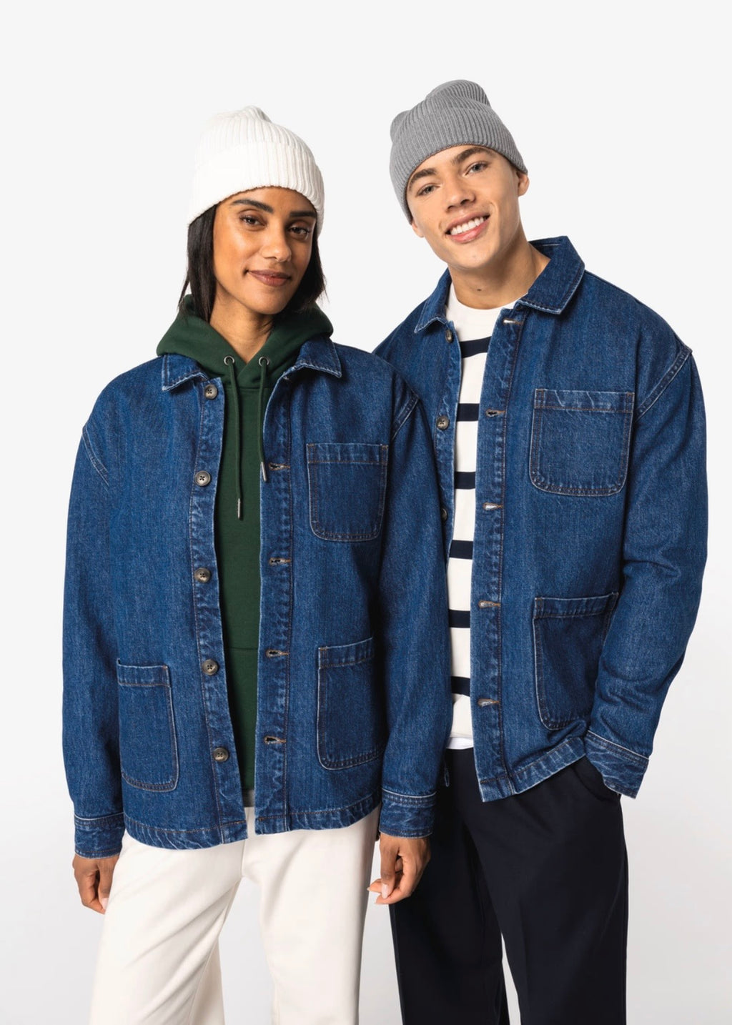 Denim Chore Jacket | Organic Cotton | Heavyweight
