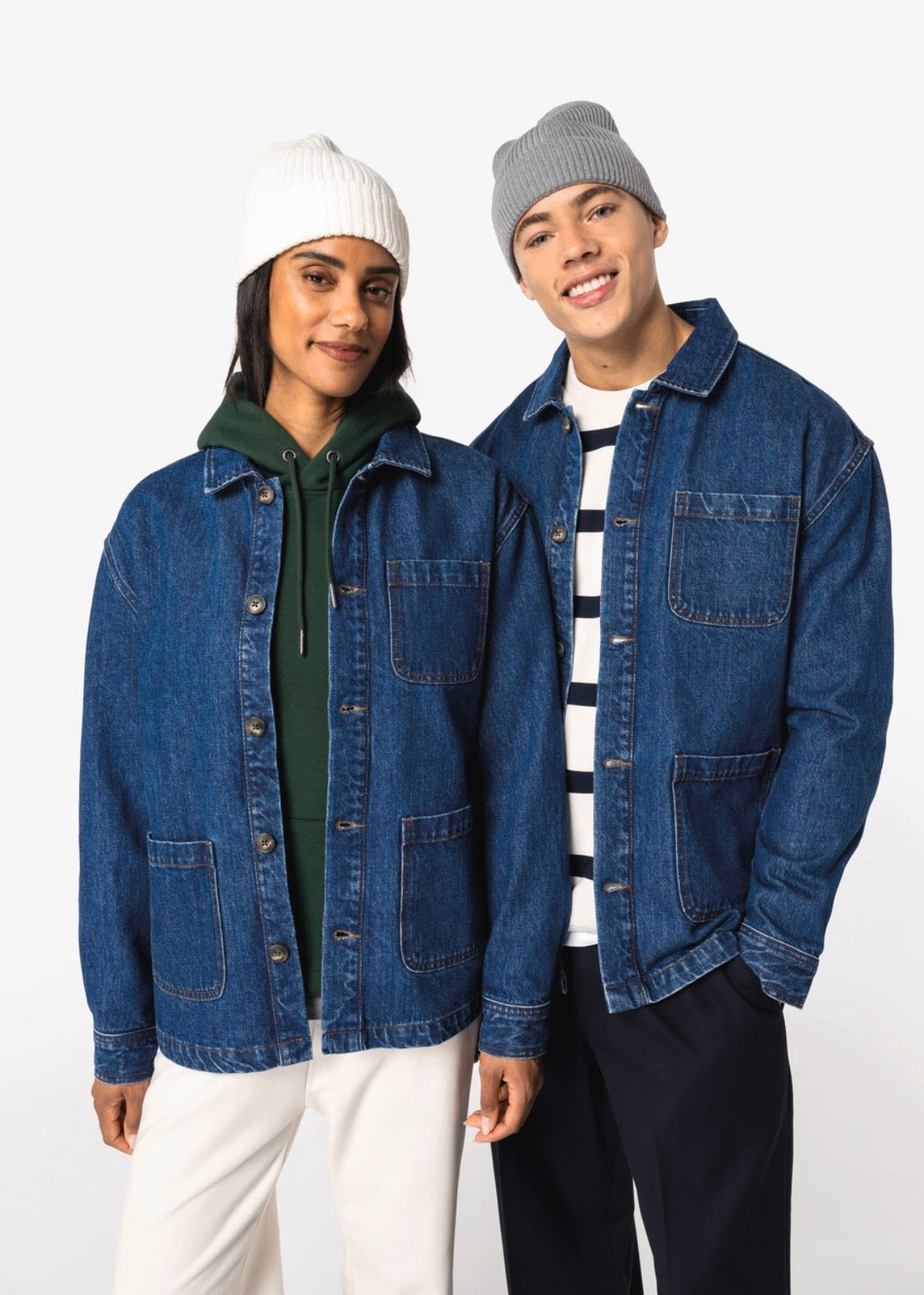 Denim Chore Jacket | Organic Cotton | Heavyweight