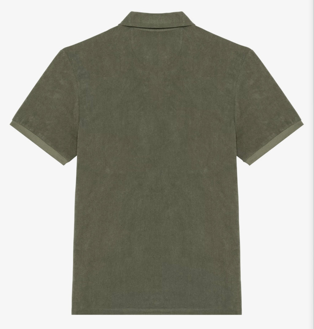 Men's Towelling Polo Shirt | Organic Cotton