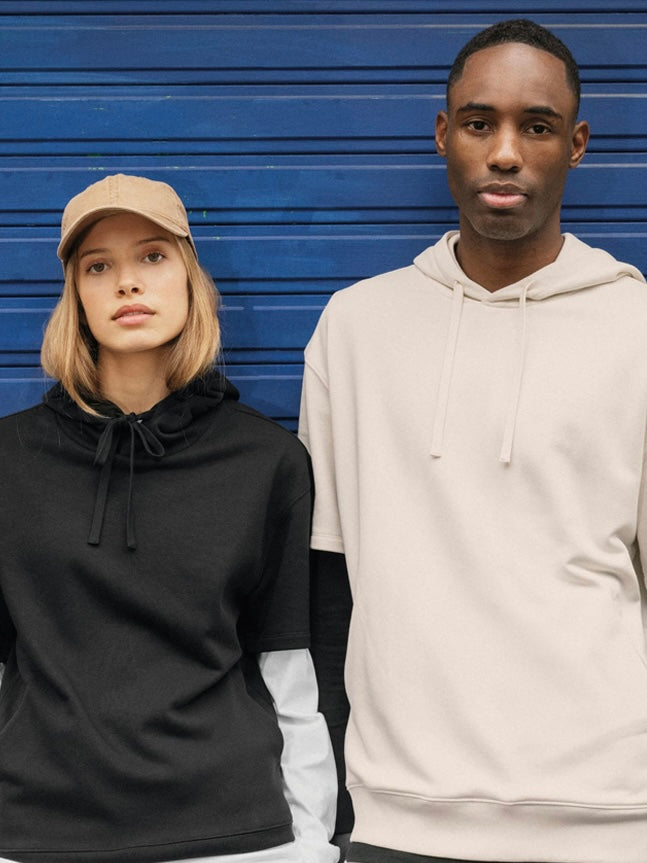 Hybrid Hoodie | 85% Organic Cotton + 15% Recycled Polyester