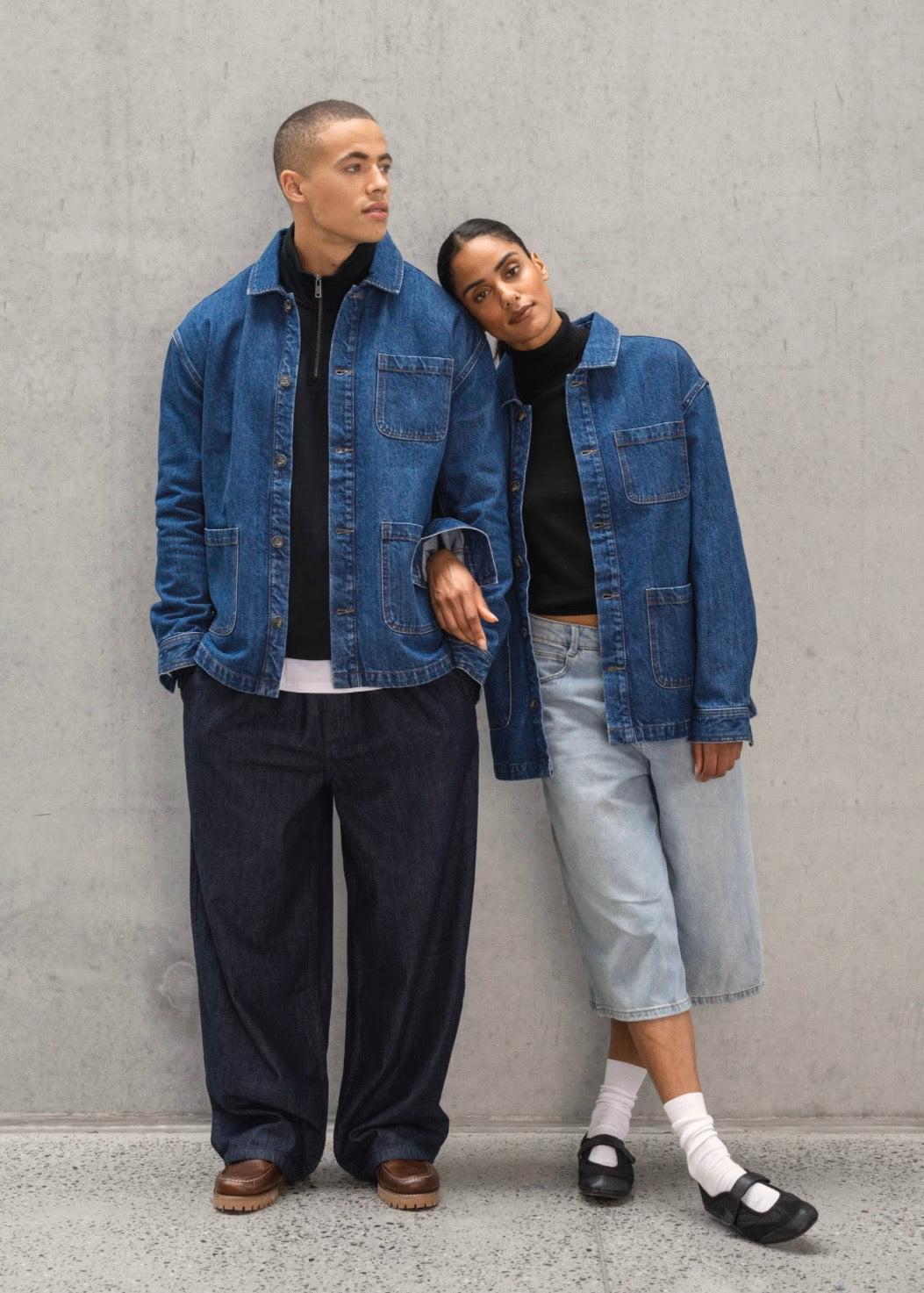 Denim Chore Jacket | Organic Cotton | Heavyweight
