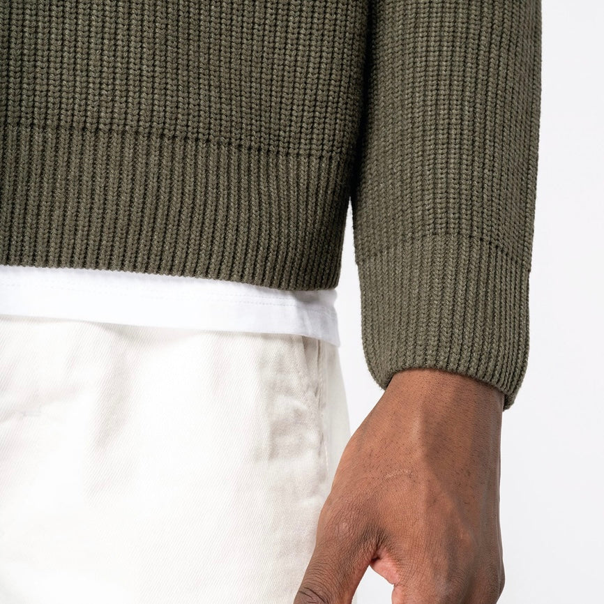 Chunky Knit Jumper | 50% Organic Cotton + 50% Recycled Polyester
