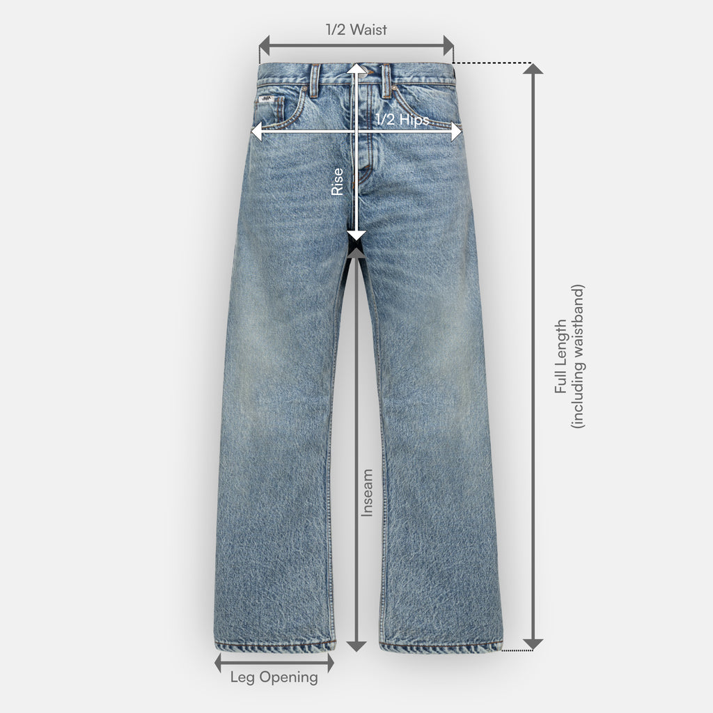 97 Loose Fit Jeans || Organic Cotton | 14.5oz
