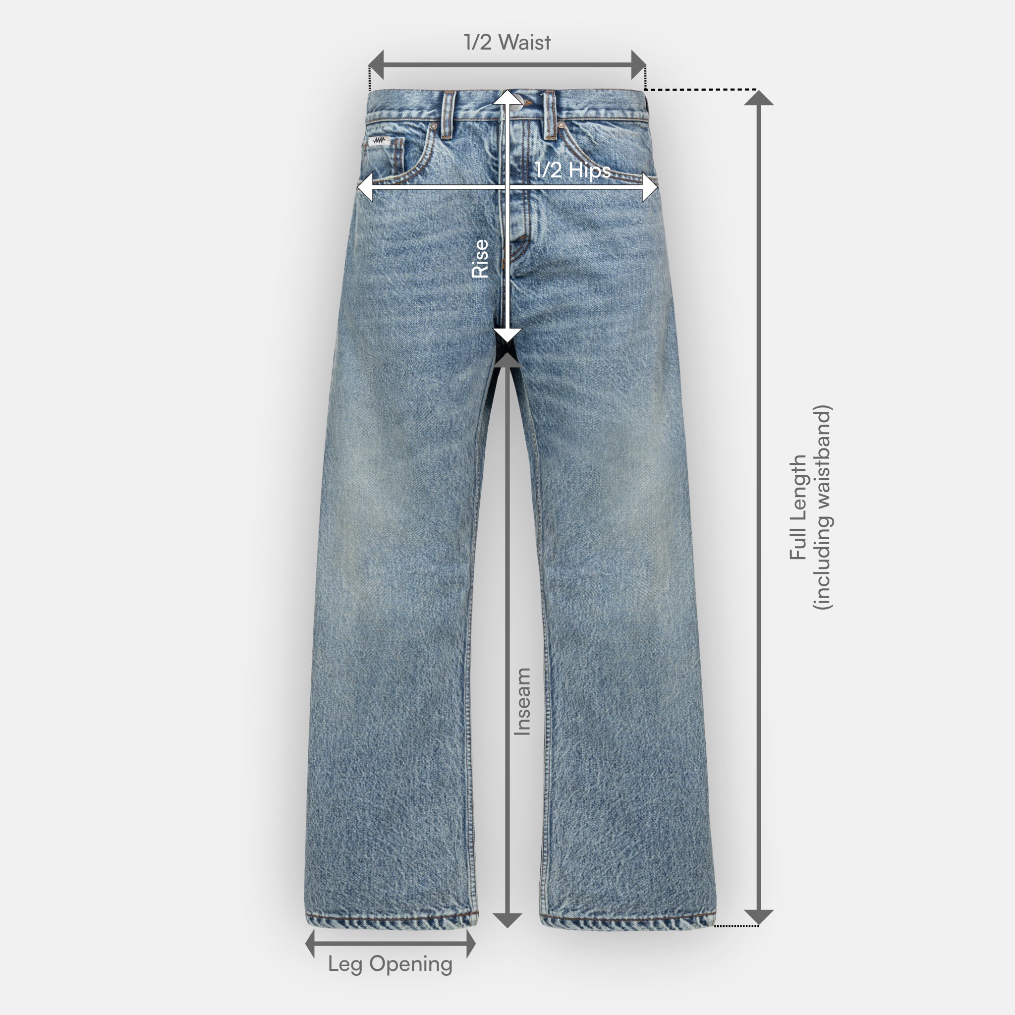 97 Loose Fit Jeans || Organic Cotton | 14.5oz