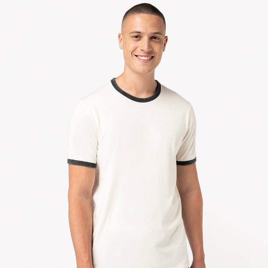 Men's Ringer Tee | Organic Cotton | Retro