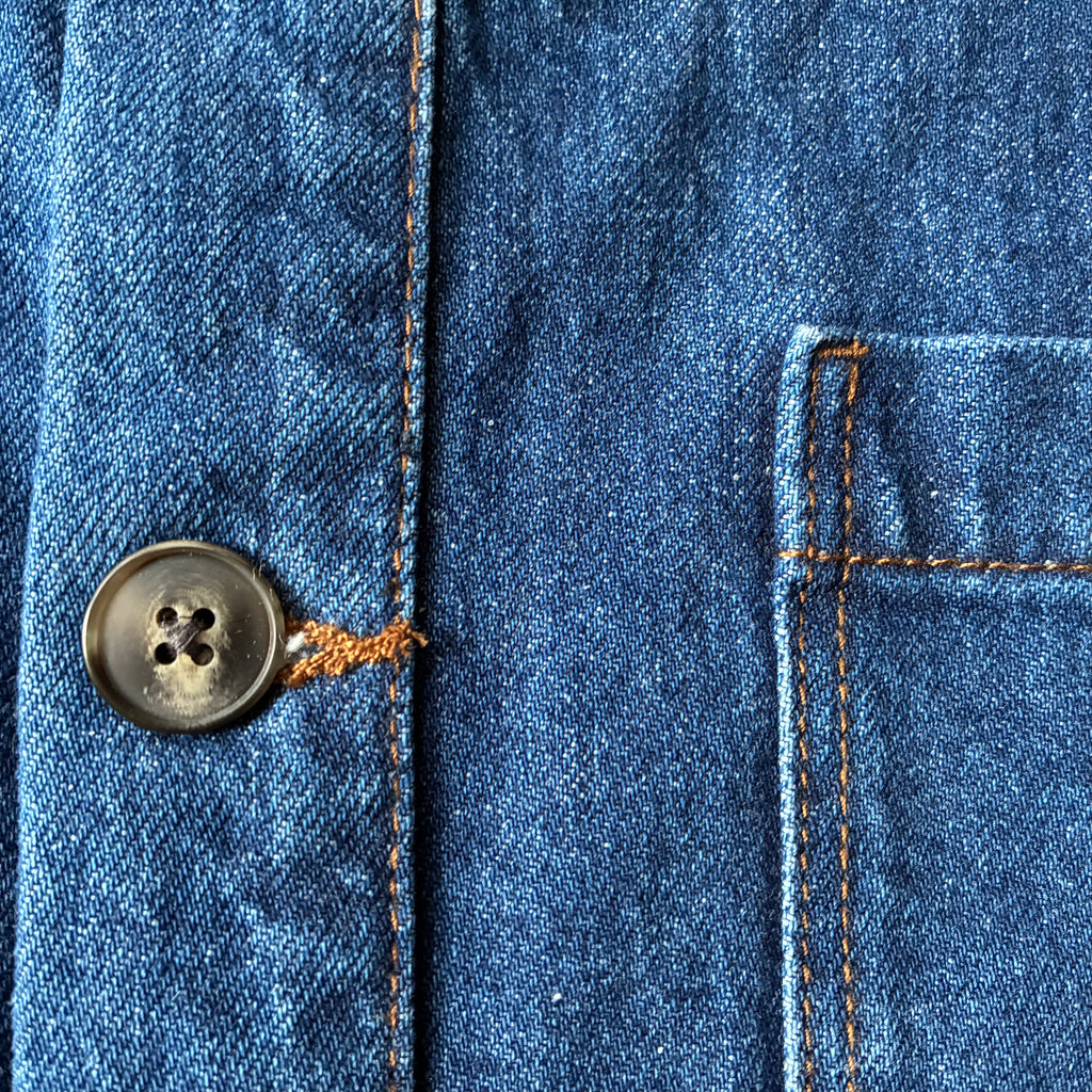 Denim Chore Jacket || Organic Cotton | 430 gsm