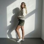 Women’s Cropped Hoodie | 85% Organic Cotton + 15% Recycled Polyester (300 gsm)