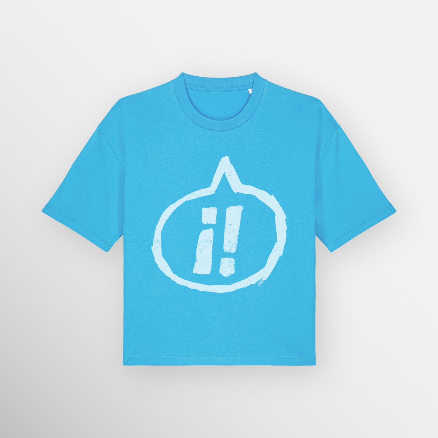 Exclaim Yerself Cropped Boxy T-Shirt
