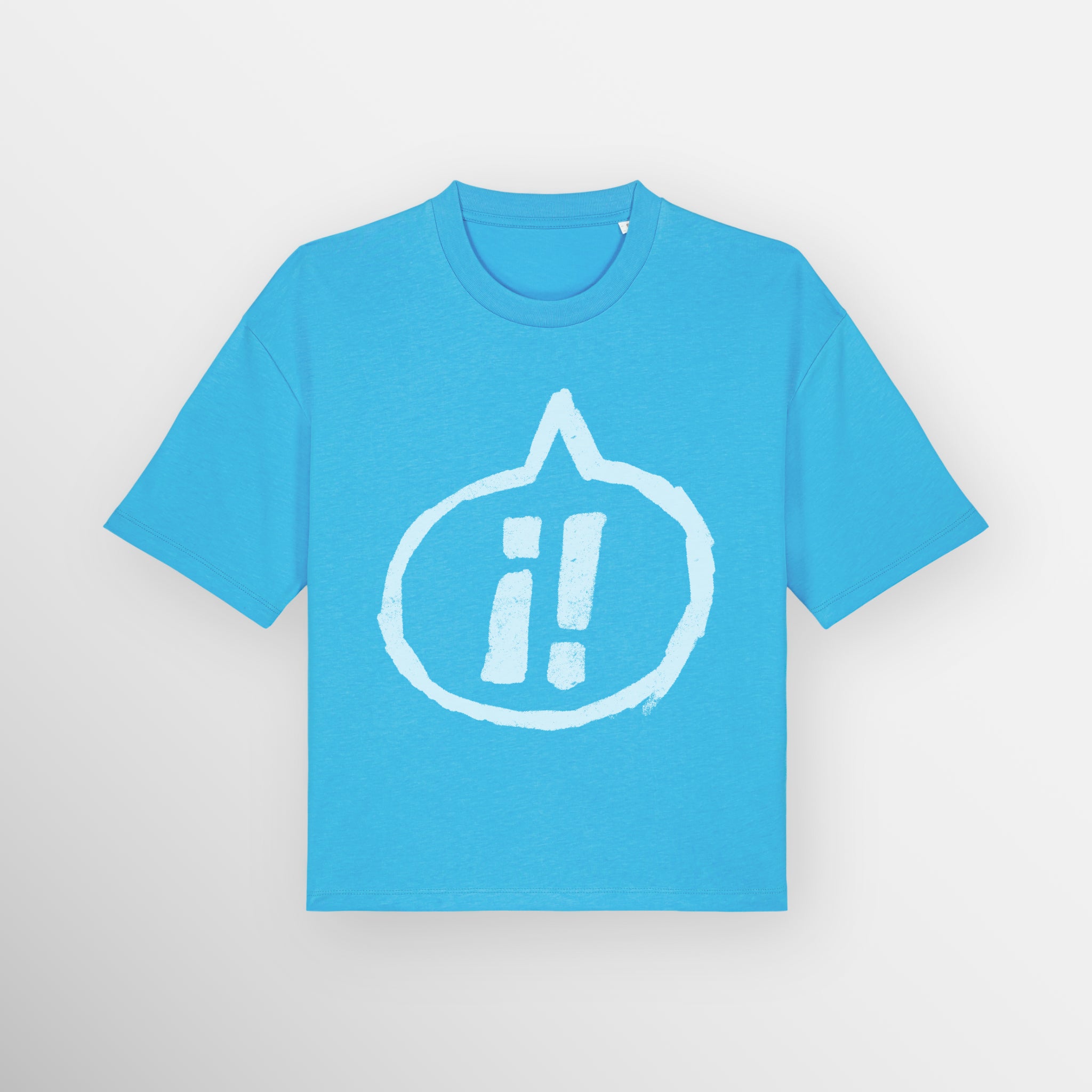 Exclaim Yerself Boxy Crop T-Shirt - Organic Cotton