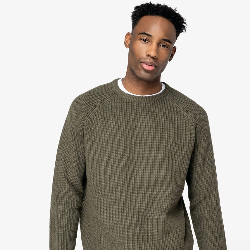Chunky Knit Jumper | 50% Organic Cotton + 50% Recycled Polyester