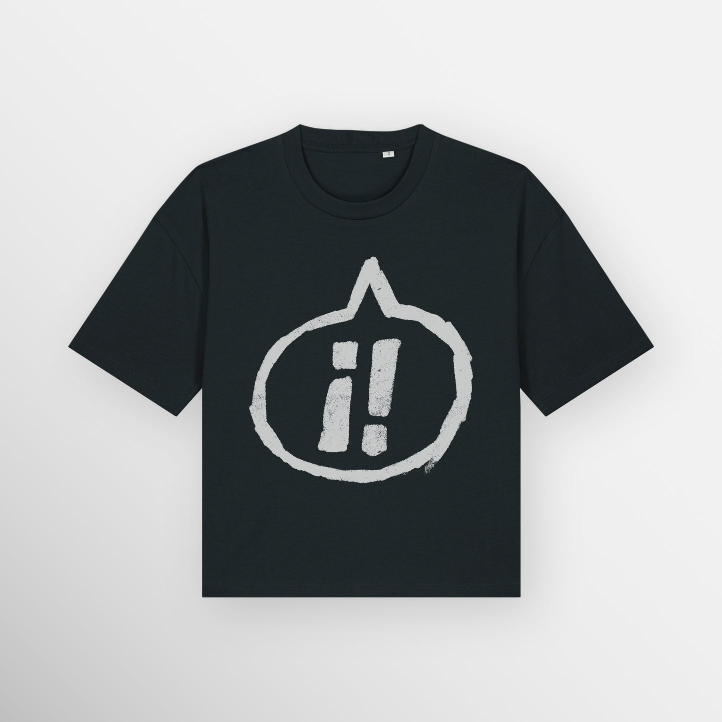 Exclaim Yerself Cropped Boxy T-Shirt
