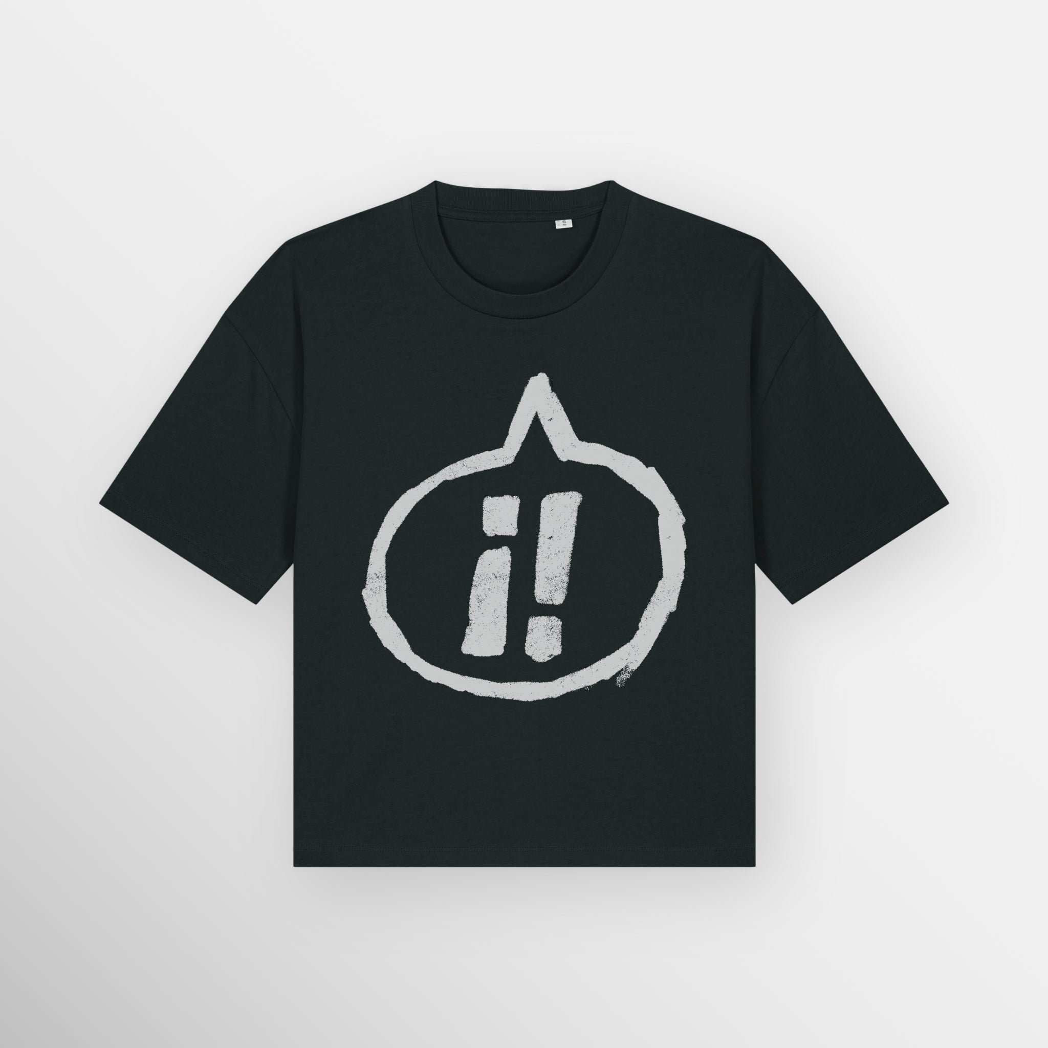 Exclaim Yerself Boxy Crop T-Shirt - Organic Cotton