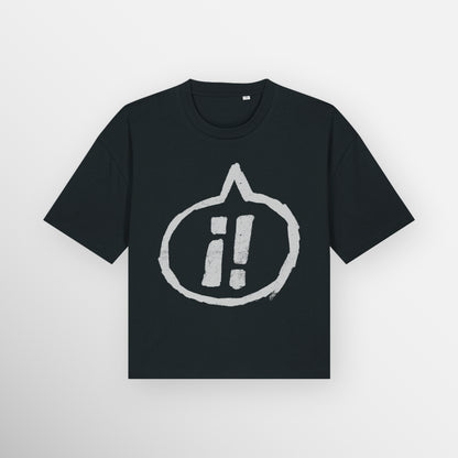 Exclaim Yerself Cropped Boxy T-Shirt