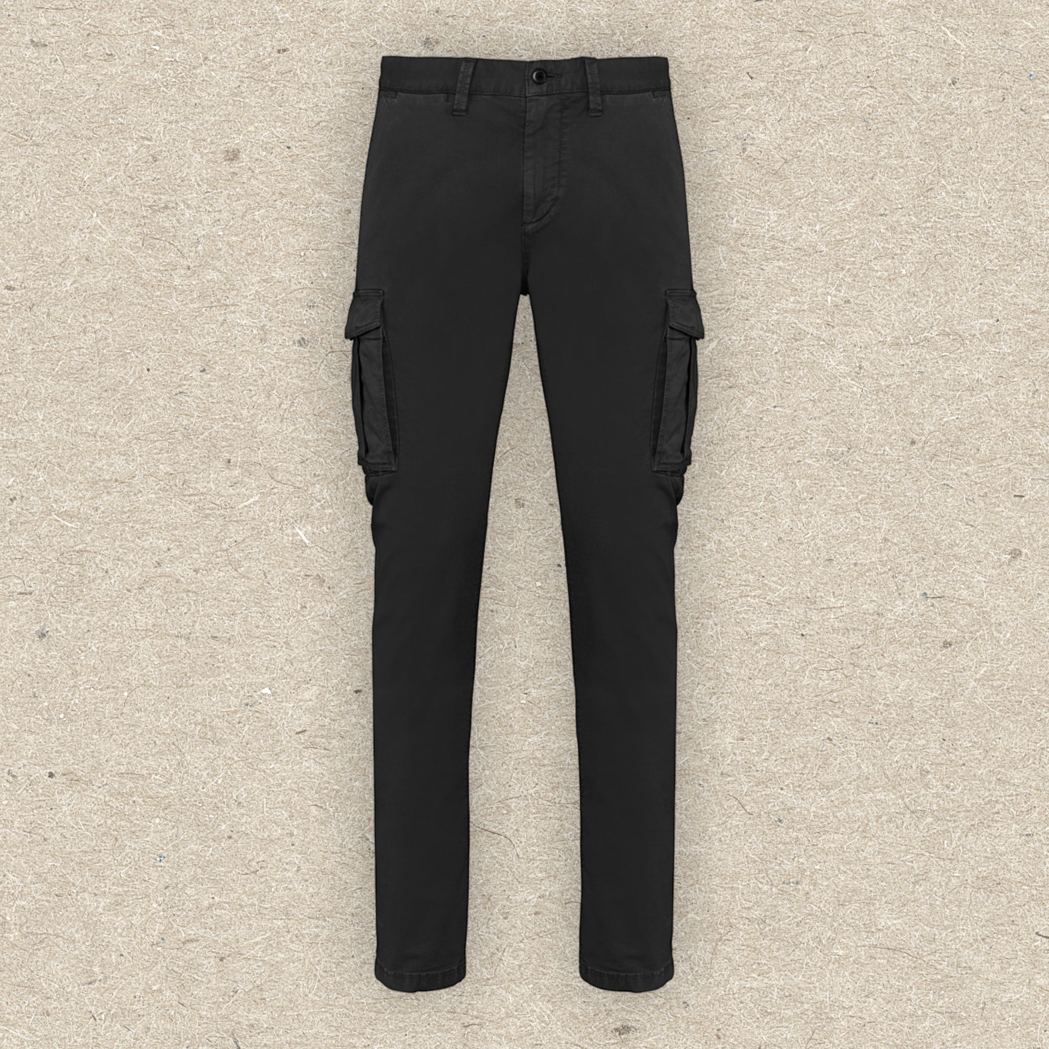 Men’s Cargo Trousers | 97% Organic Cotton + 3% elastane