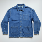 Denim Chore Jacket || Organic Cotton | 430 gsm
