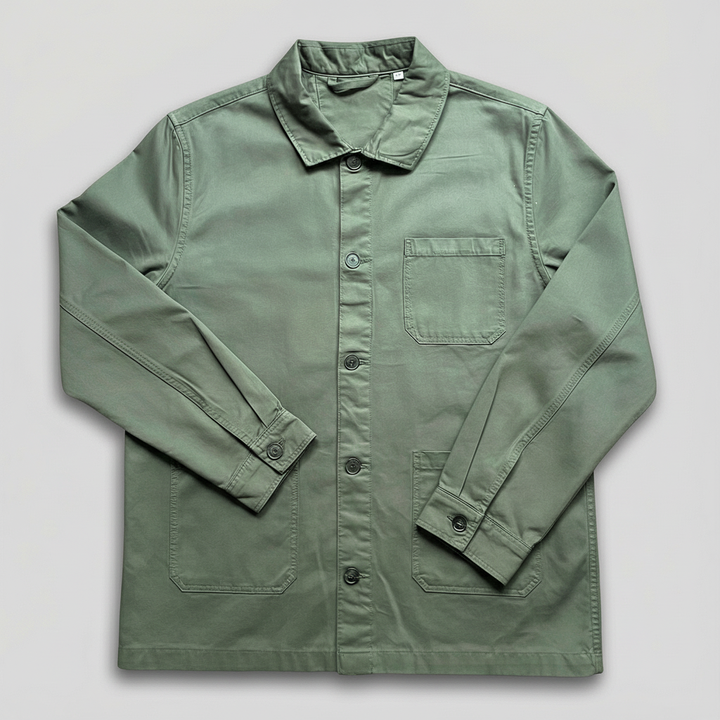 Essential Chore Jacket | 100% Organic Cotton (340 gsm)