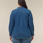 Women's Denim Shirt | Organic Cotton