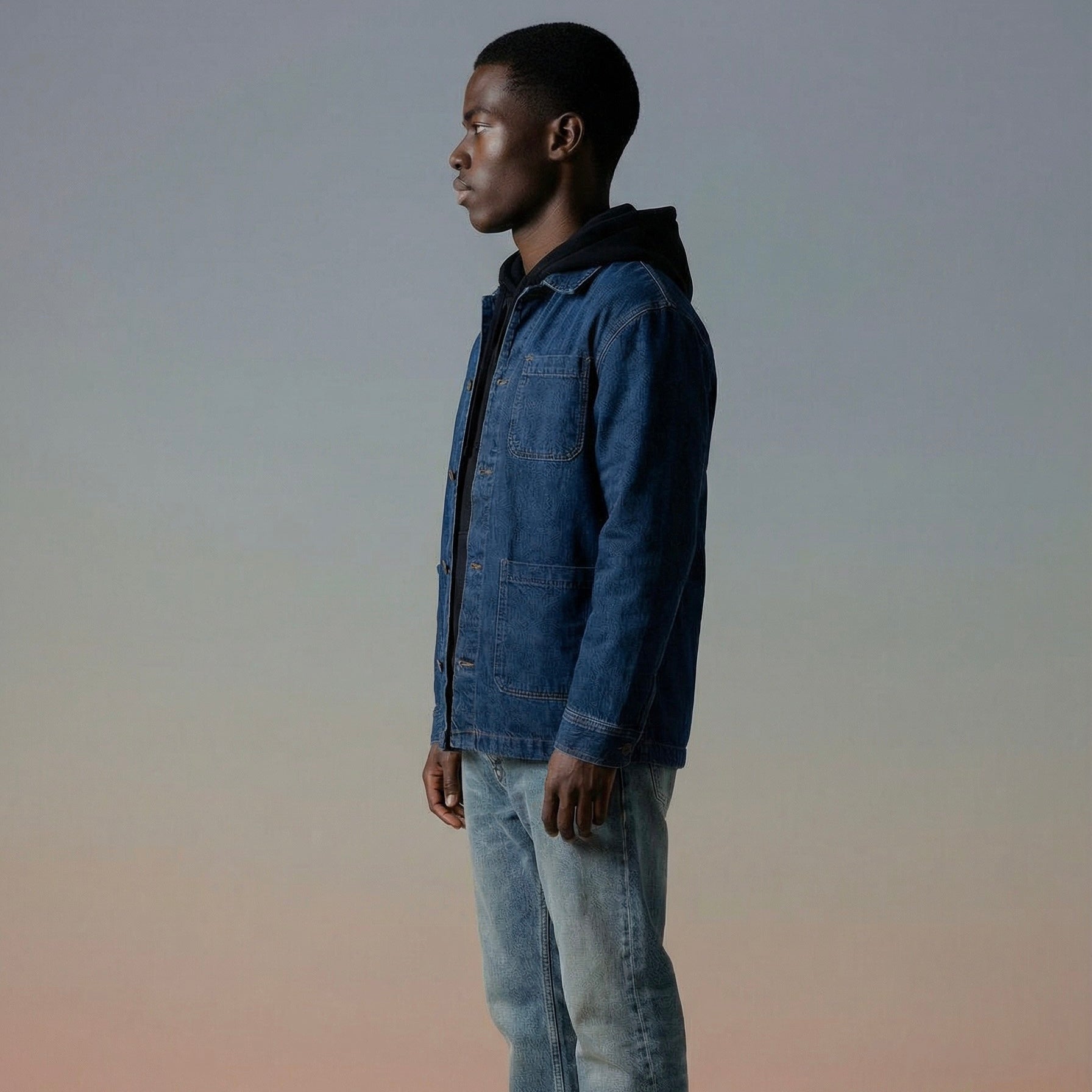 Denim Chore Jacket || Organic Cotton | 430 gsm