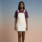 Women's Dungaree Dress | Organic Cotton | Heavyweight