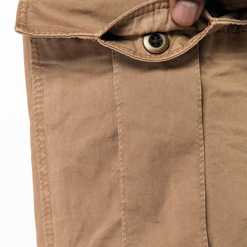 Last Chance: Men’s Cargo Trousers | 97% Organic Cotton + 3% elastane
