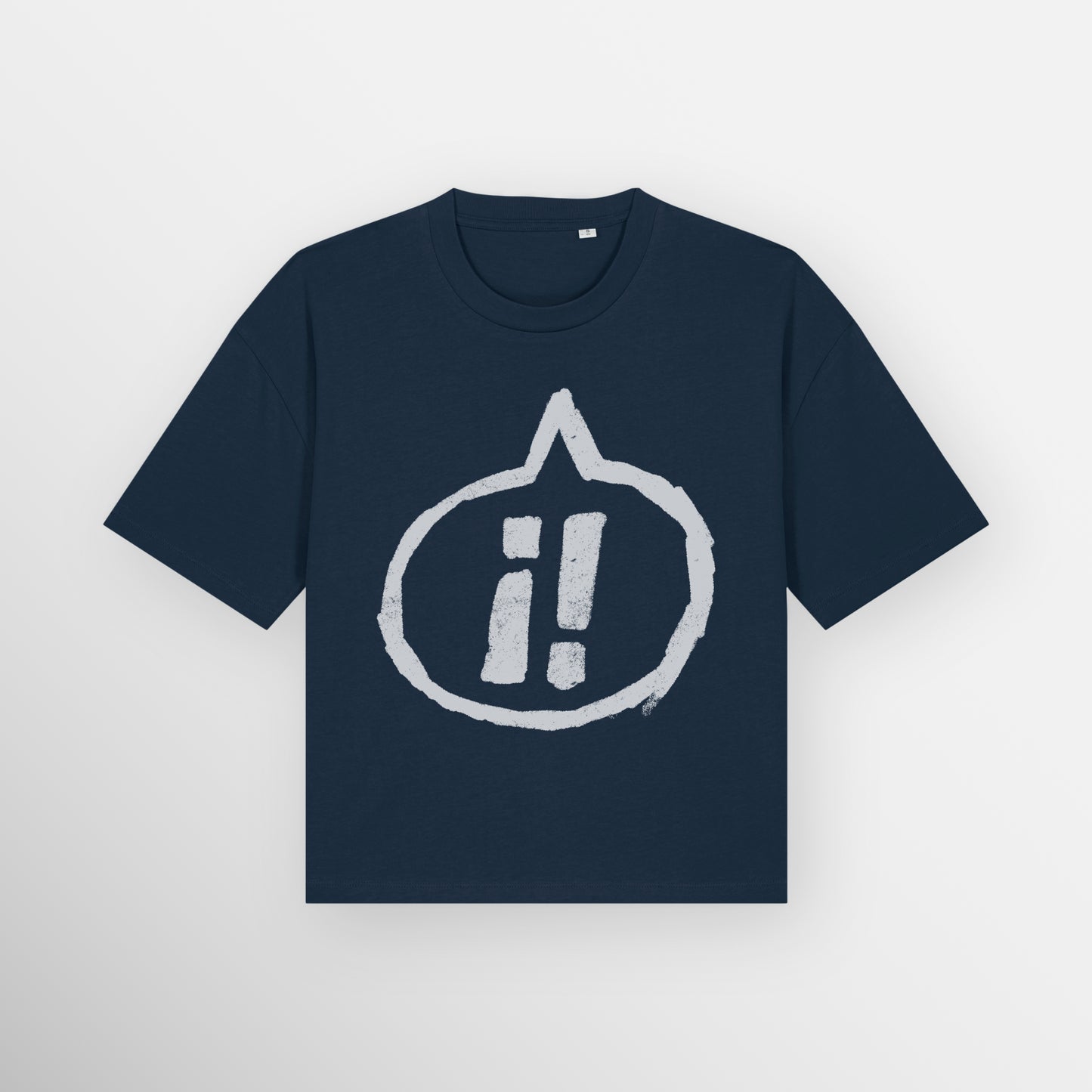 Exclaim Yerself Cropped Boxy T-Shirt