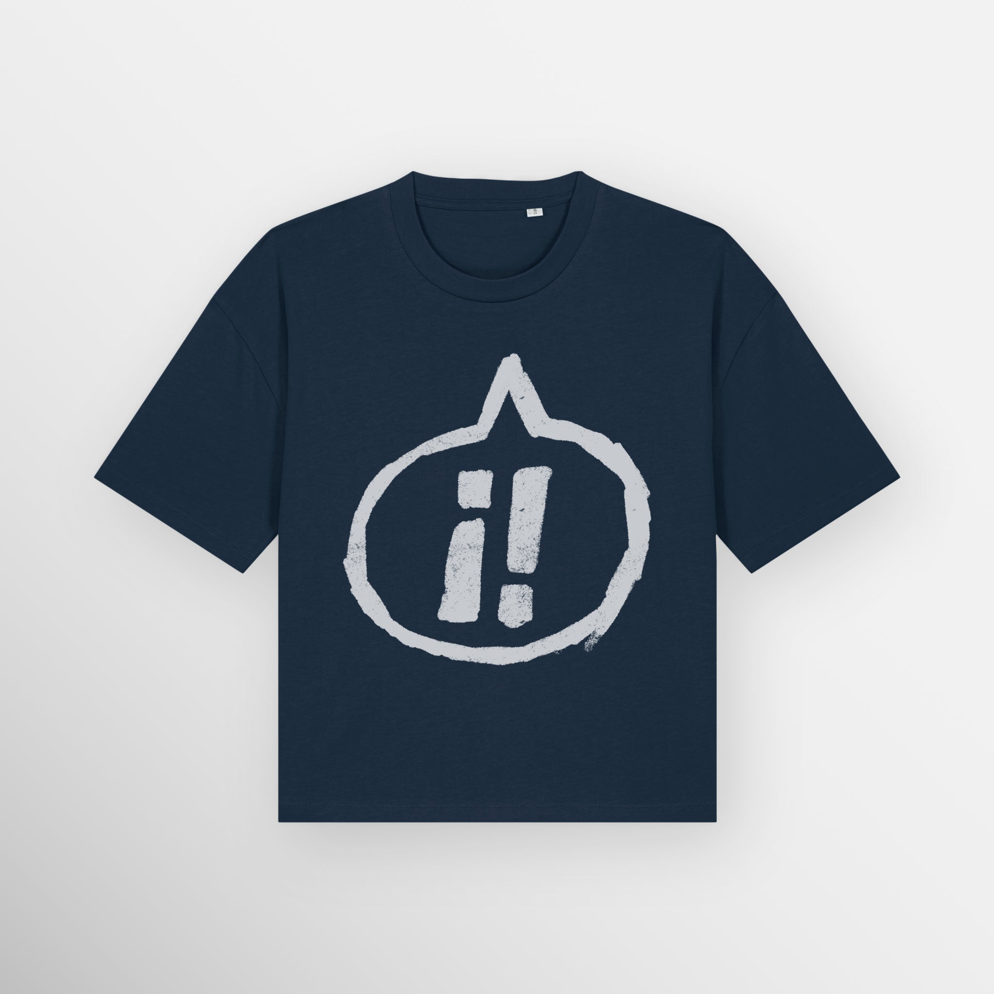 Exclaim Yerself Boxy Crop T-Shirt - Organic Cotton