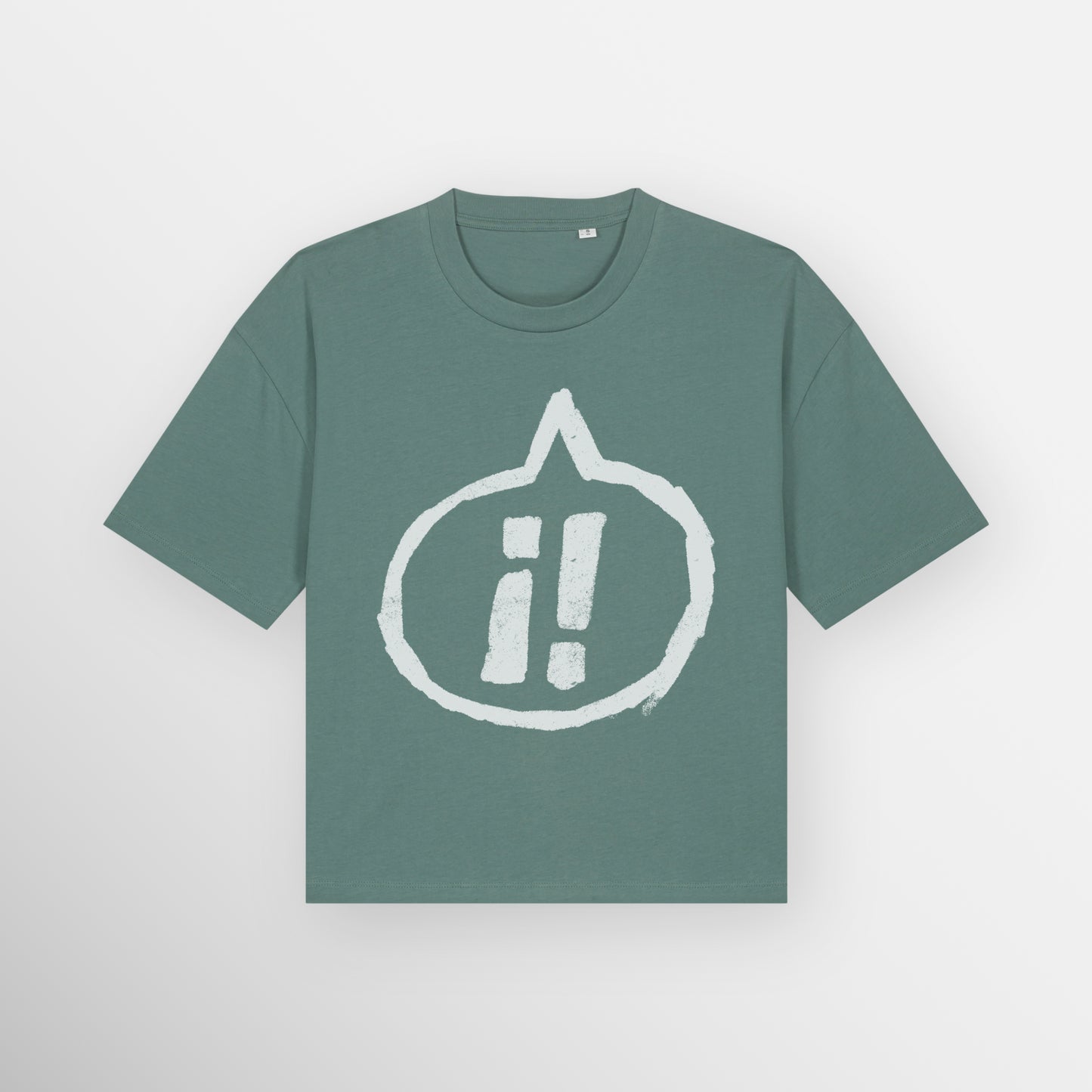 Exclaim Yerself Cropped Boxy T-Shirt