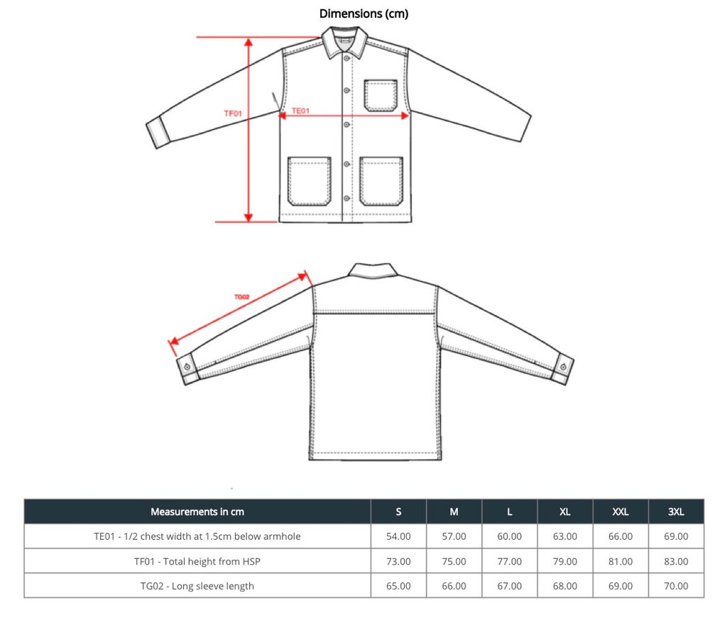 Essential Chore Jacket | 100% Organic Cotton (340 gsm)