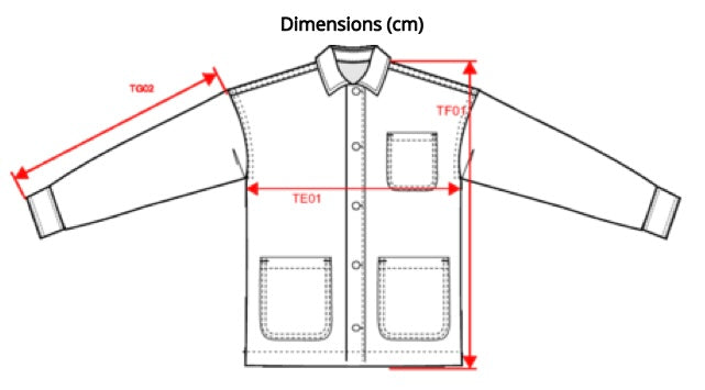 Denim Chore Jacket || Organic Cotton | 430 gsm