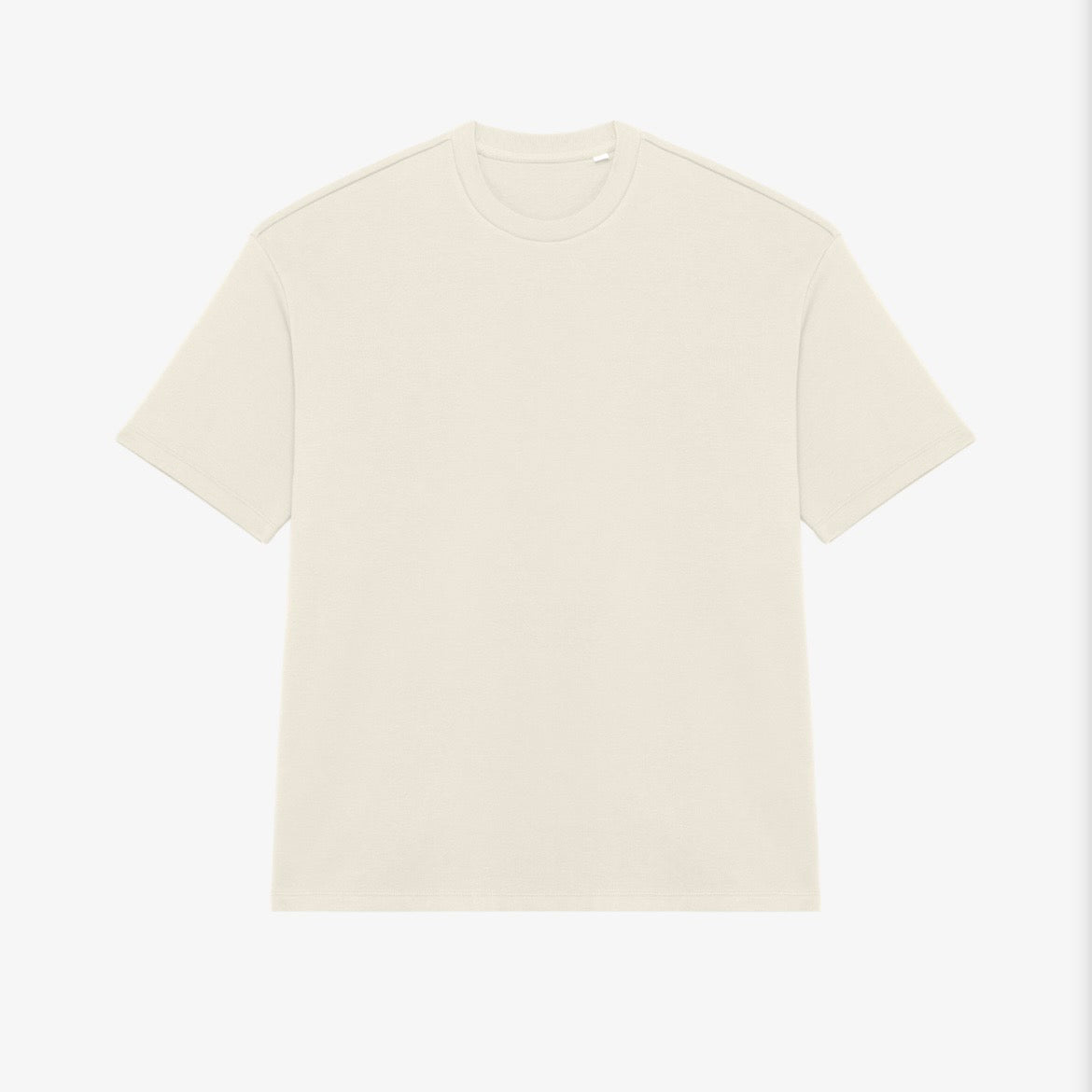 Heavy French Terry T-Shirt | 85% Organic Cotton + 15% Recycled Polyester