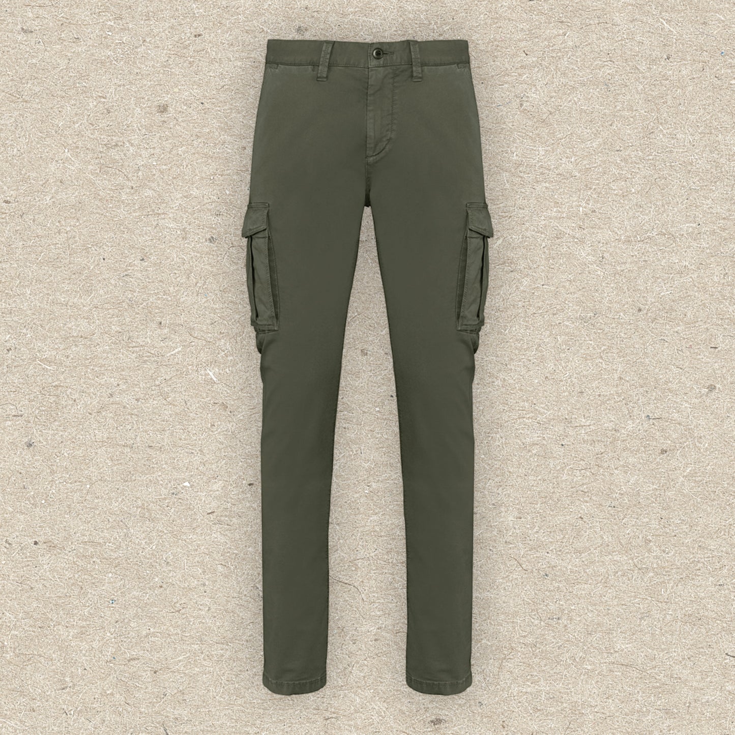 Men's Organic Cotton Cargo Trousers