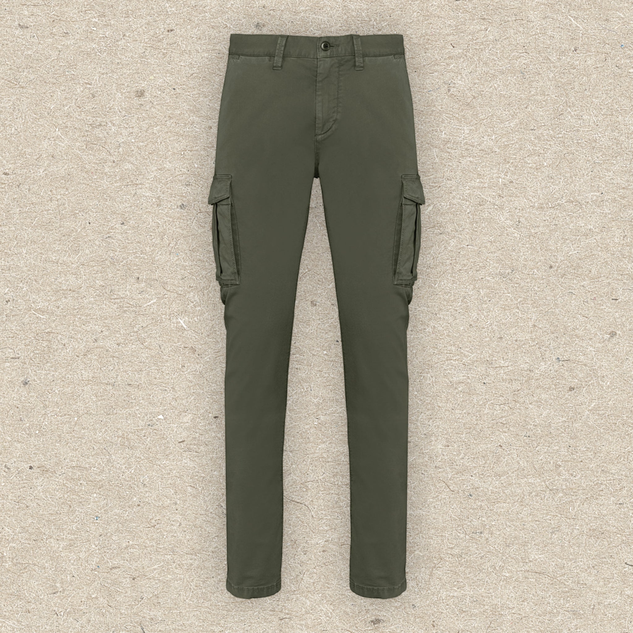 Men’s Cargo Trousers | 97% Organic Cotton + 3% elastane