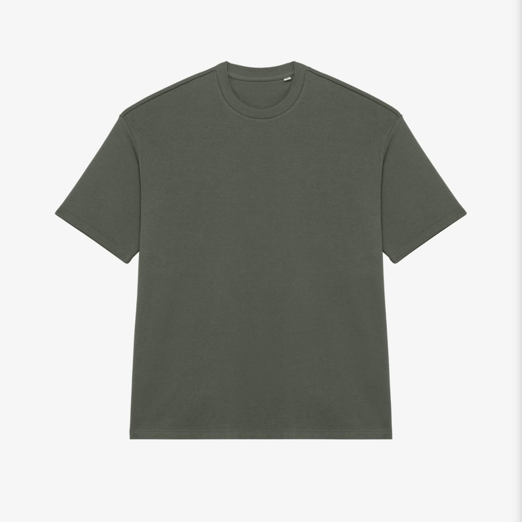 Last Chance: Heavy French Terry T-Shirt | 85% Organic Cotton + 15% Recycled Polyester