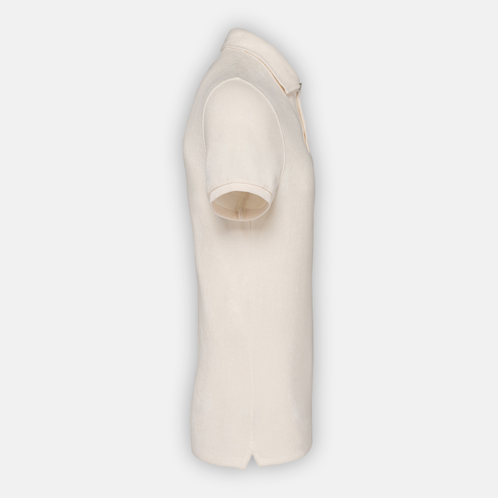 Men's Towelling Polo Shirt | Organic Cotton