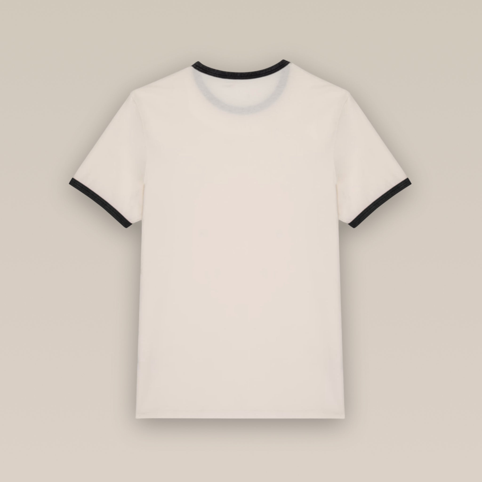 Men’s Ringer Tee: soft ringspun organic cotton - medium fit + retro style