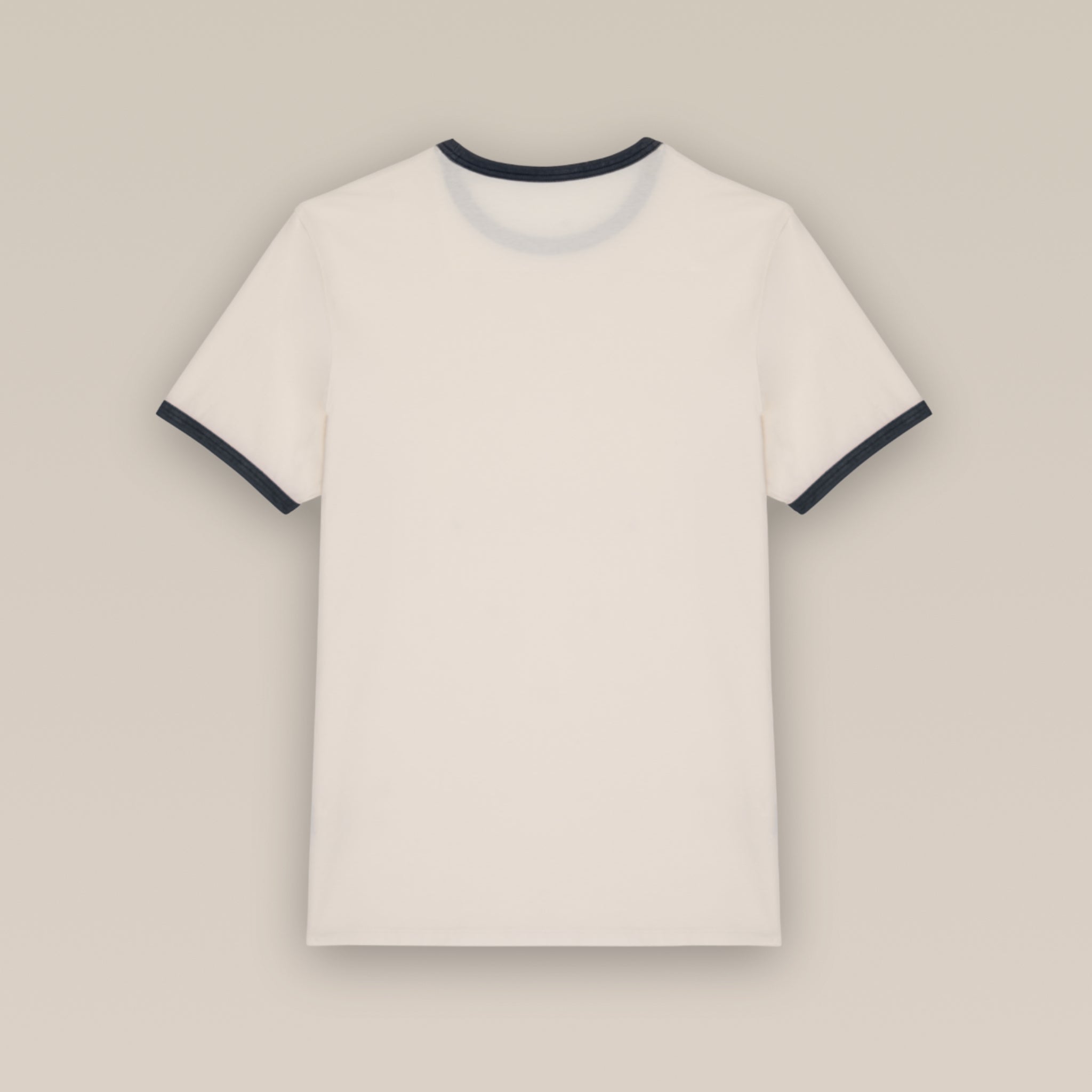 Men’s Ringer Tee: soft ringspun organic cotton - medium fit + retro style
